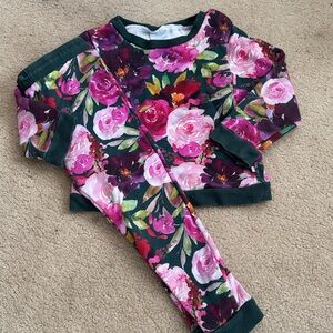 Posh Peanut Floral Sweatsuit 7